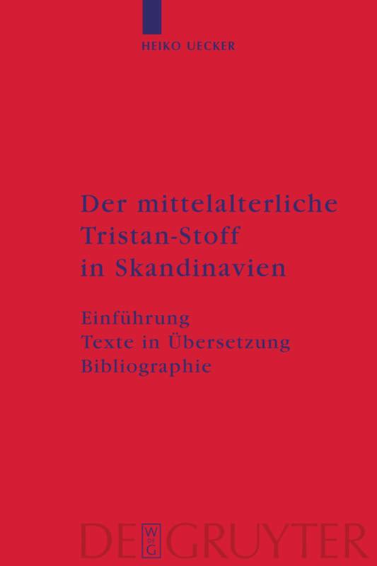 Der mittelalterliche Tristan-Stoff in Skandinavien