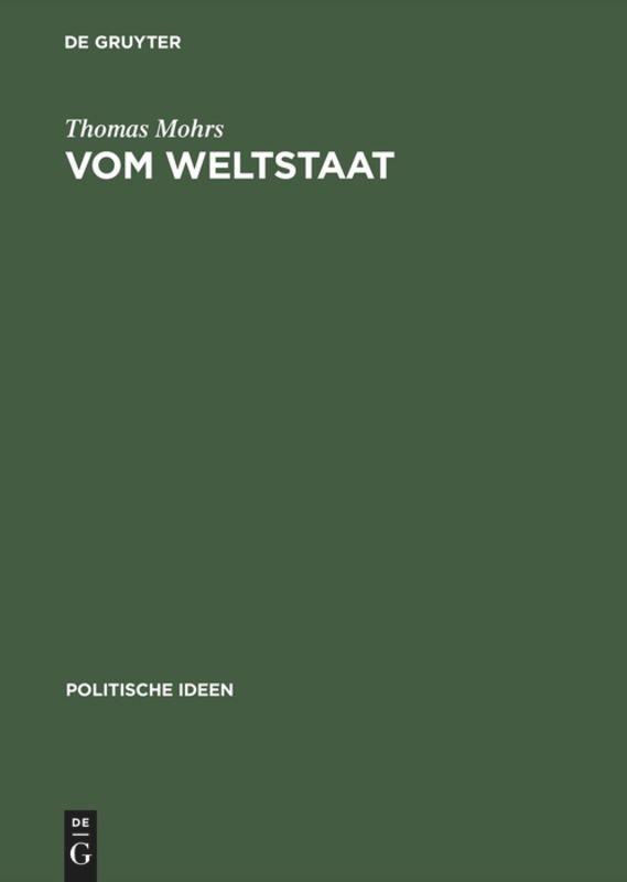 Vom Weltstaat