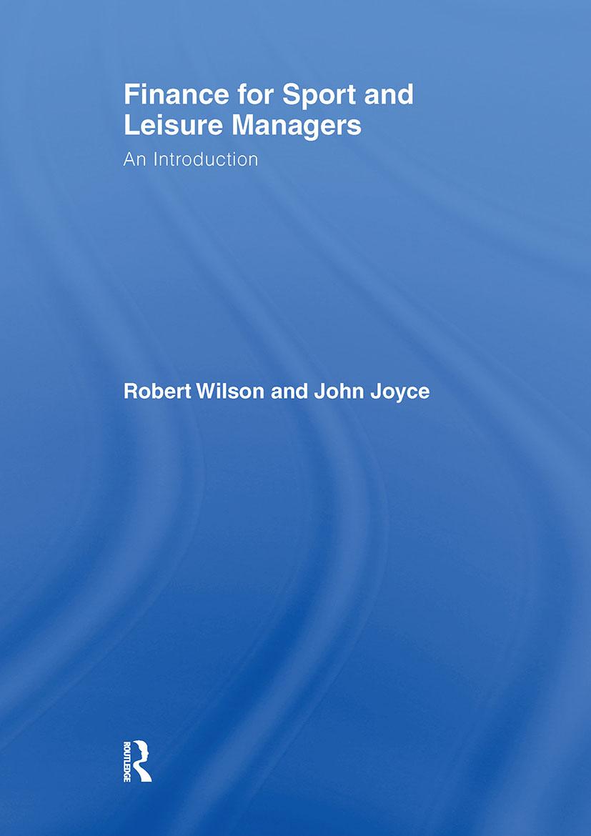 Finance for Sport and Leisure Managers