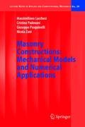 Masonry Constructions: Mechanical Models and Numerical Applications