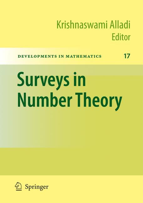 Surveys in Number Theory