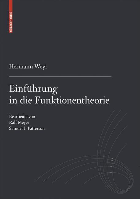 Einführung in die Funktionentheorie