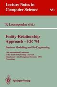 Entity-Relationship Approach - ER '94. Business Modelling and Re-Engineering