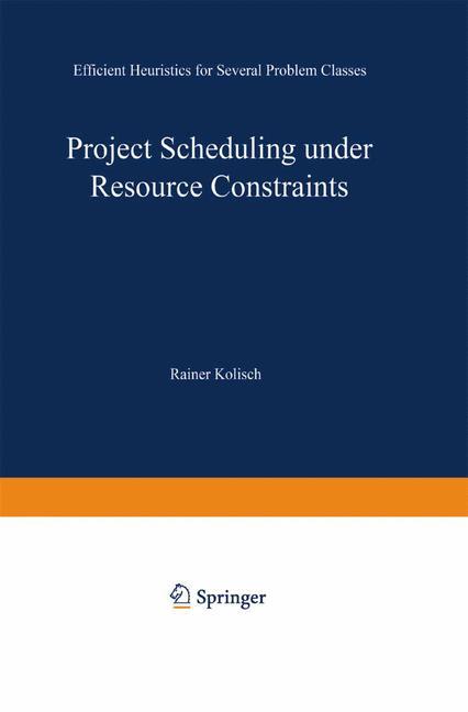 Project Scheduling under Resource Constraints