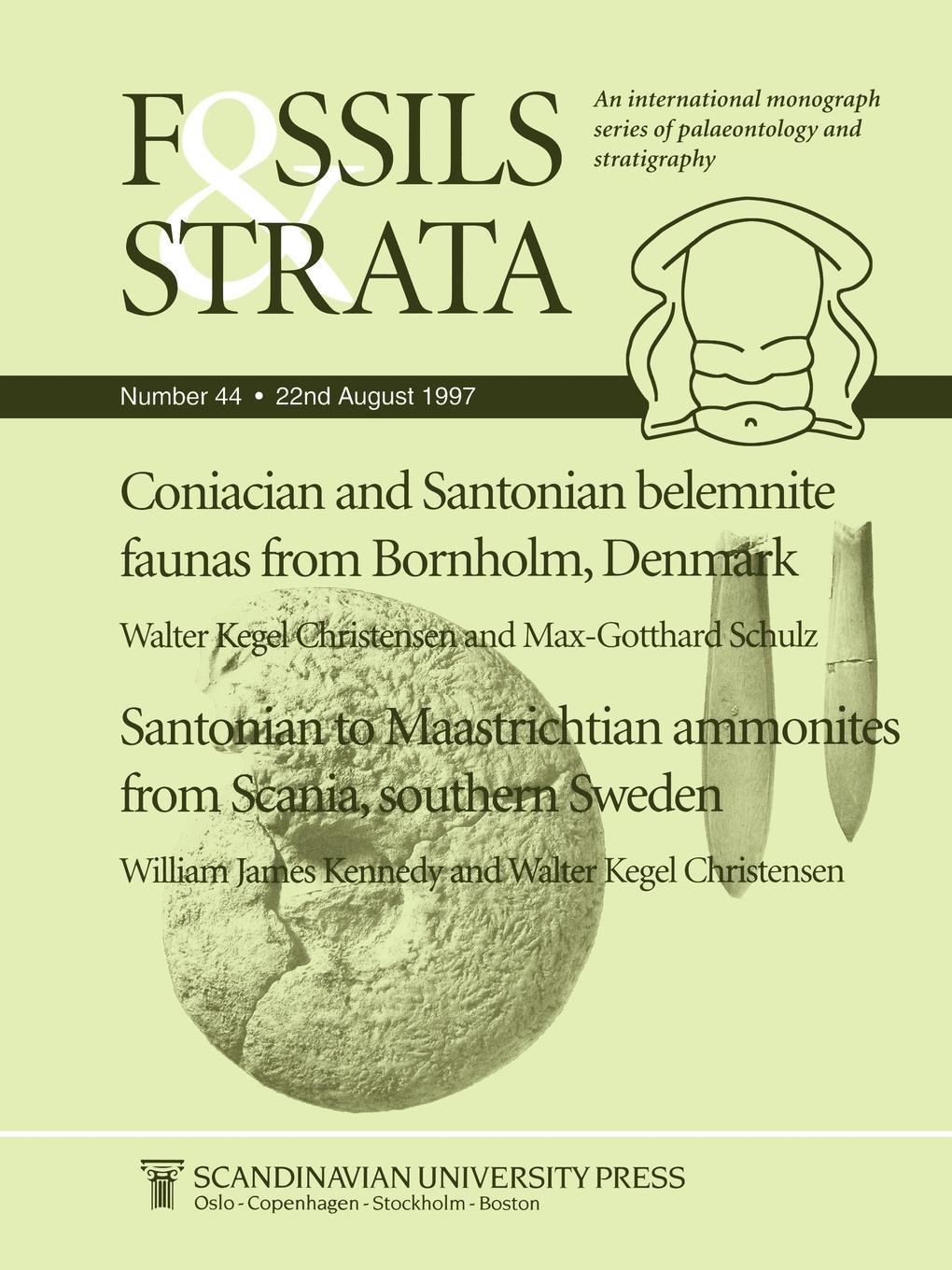 Coniacian and Santonian Belemnite Faunas from Bornholm, Denmark / Santonian to Maastrichtian Ammonites from Scania, Southern Sweden