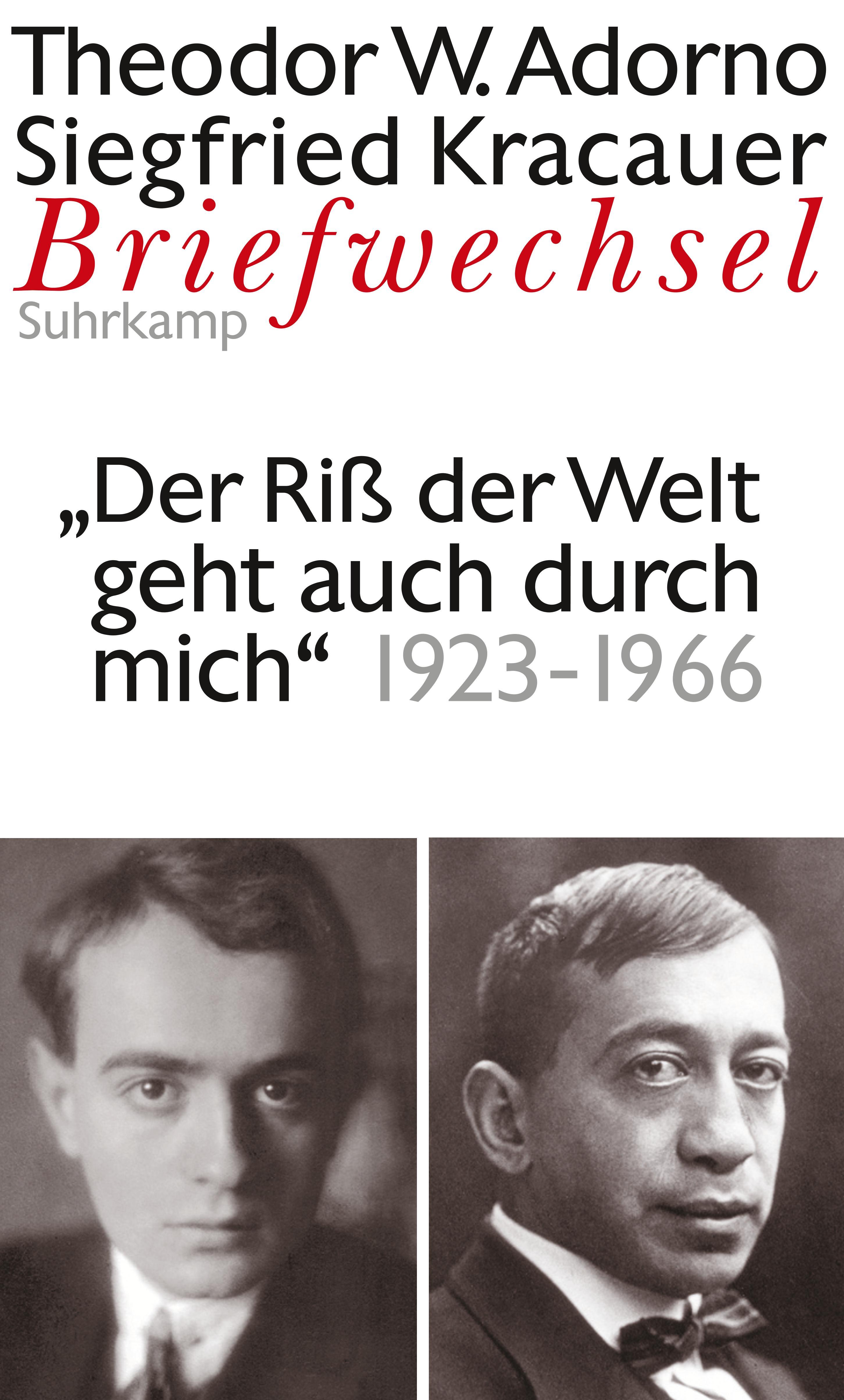 Briefwechsel 7. Theodor W. Adorno/Siegfried Kracauer. Briefwechsel 1923-1966