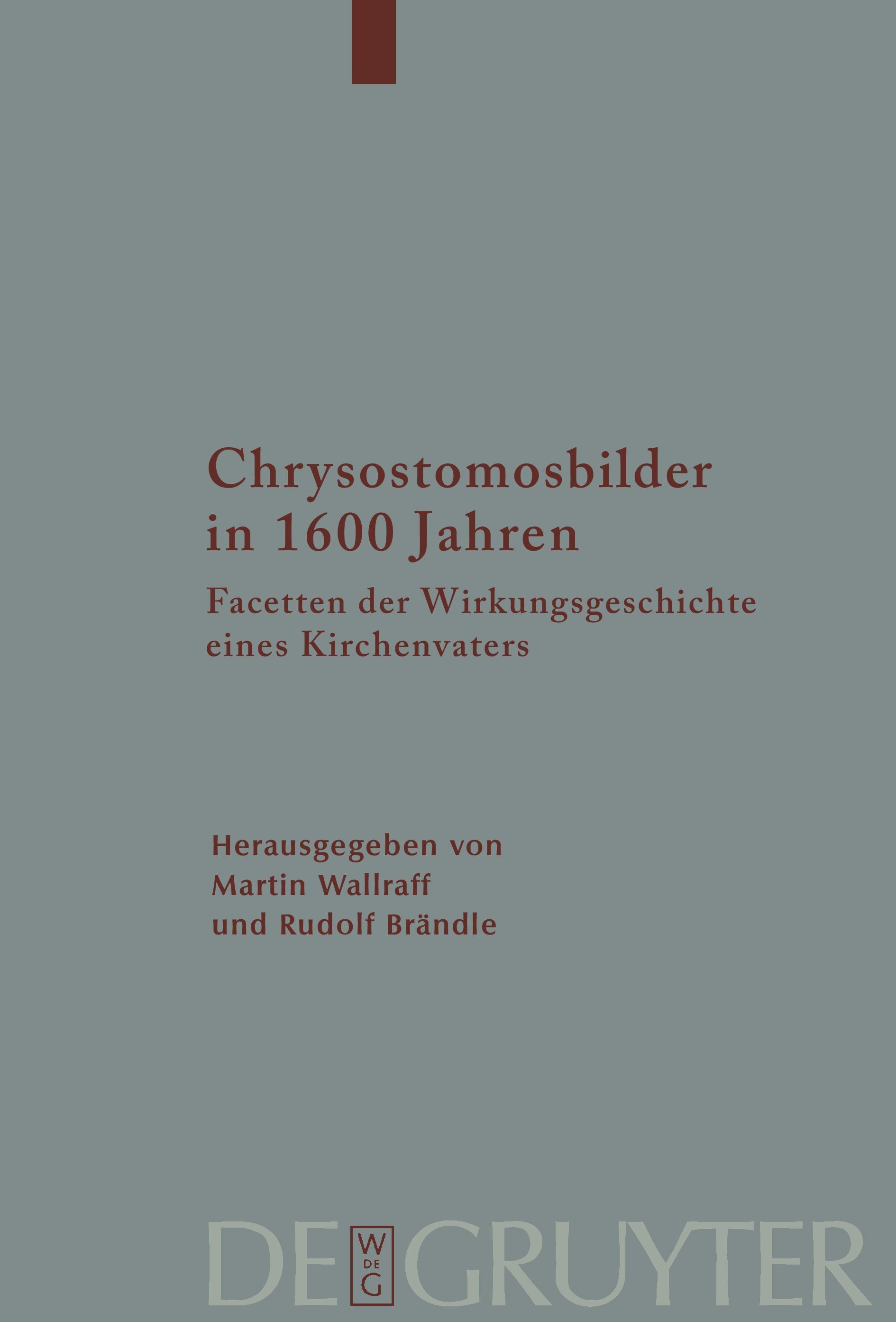 Chrysostomosbilder in 1600 Jahren