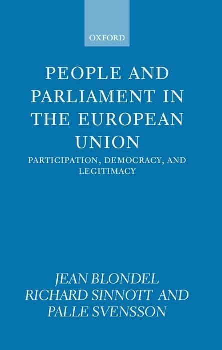 People and Parliament in the European Union