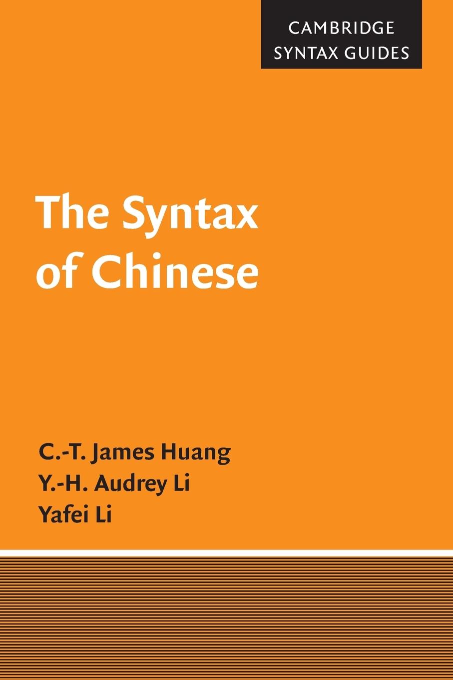 The Syntax of Chinese