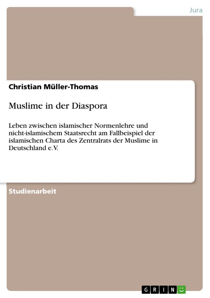 Muslime in der Diaspora