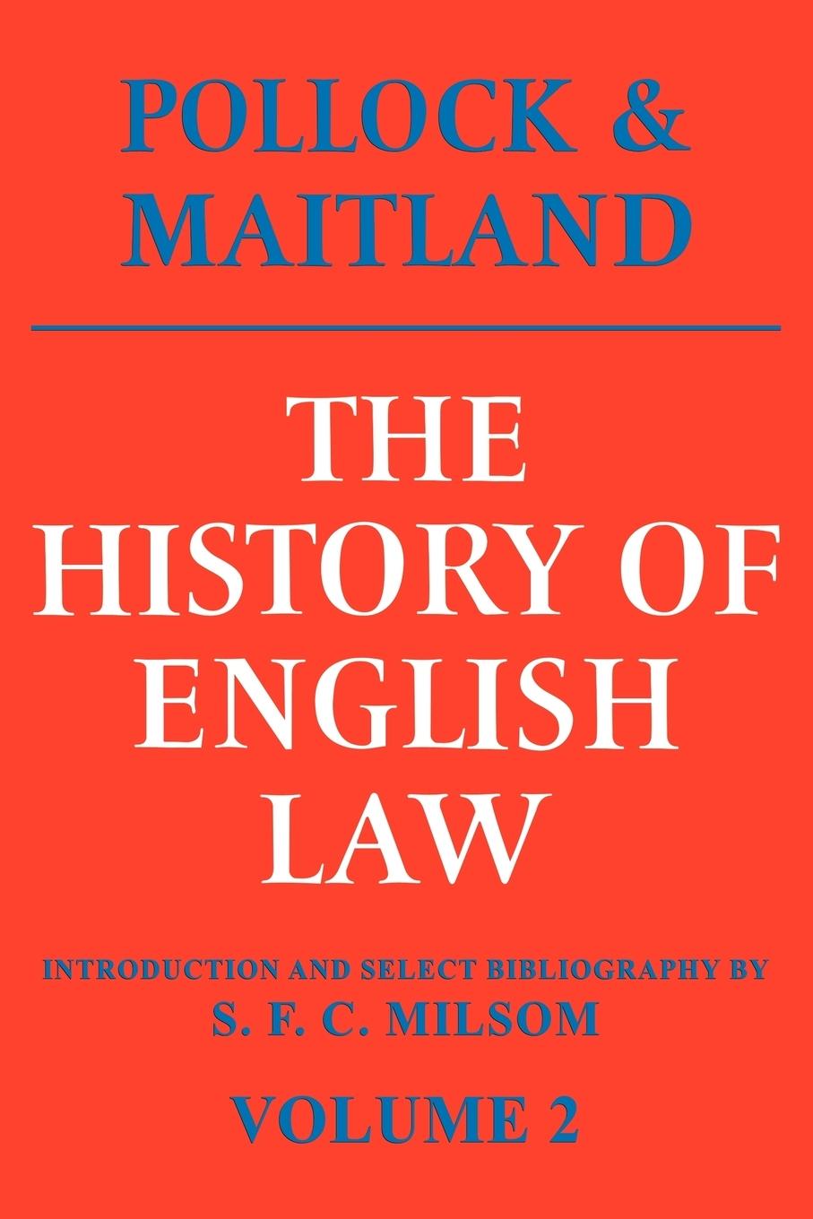 The History of English Law