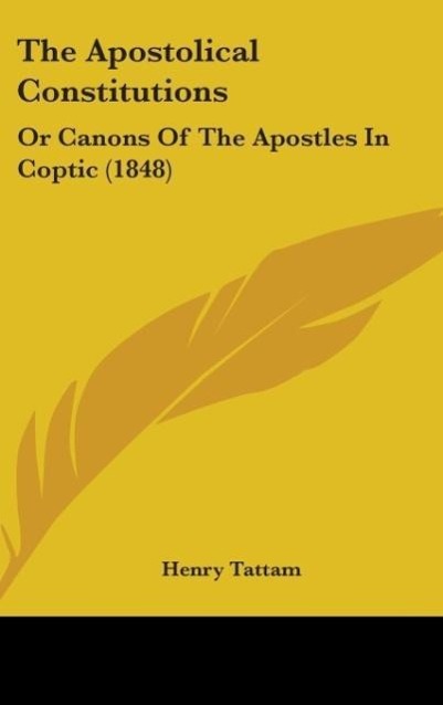 The Apostolical Constitutions