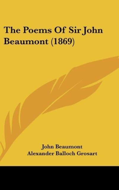 The Poems Of Sir John Beaumont (1869)