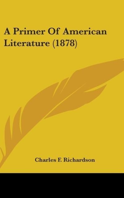 A Primer Of American Literature (1878)