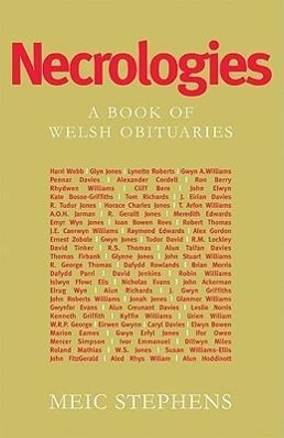 Necrologies: A Book of Welsh Obituaries