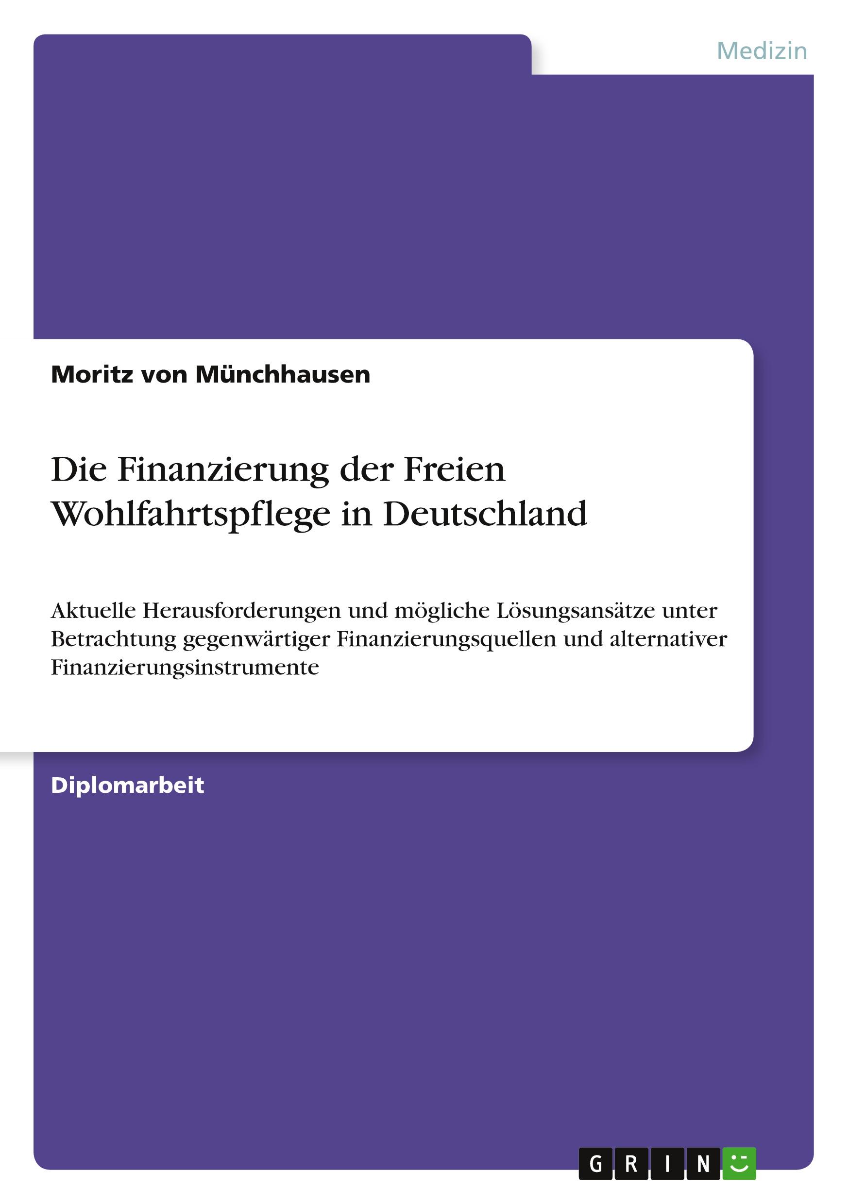 Die Finanzierung der Freien Wohlfahrtspflege in Deutschland