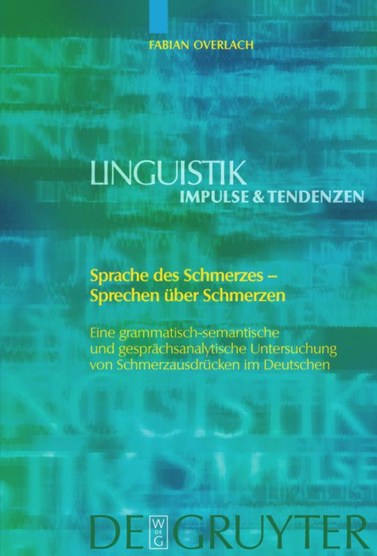 Sprache des Schmerzes - Sprechen über Schmerzen