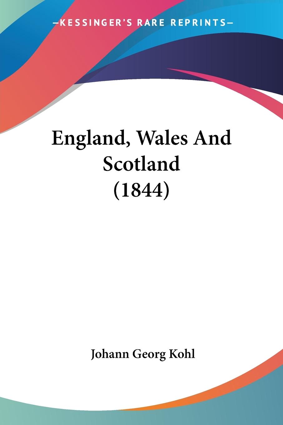 England, Wales And Scotland (1844)