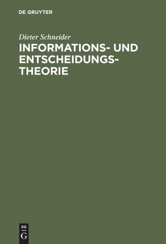 Informations- und Entscheidungstheorie