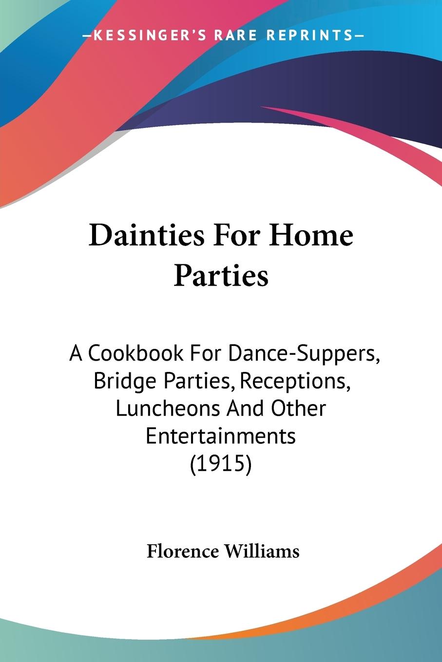 Dainties For Home Parties