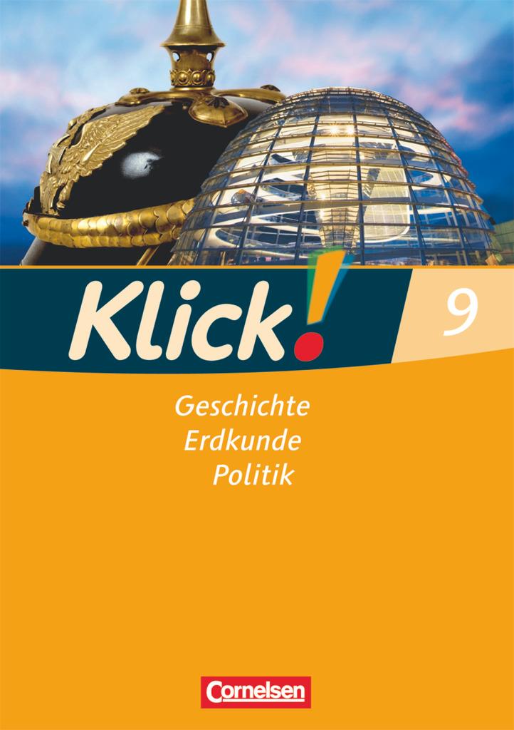 Klick! 9. Schuljahr. Arbeitsheft. Geschichte, Erdkunde, Politik. Westliche Bundesländer