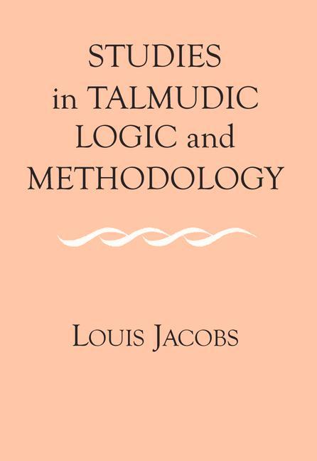 Studies in Talmudic Logic and Methodology