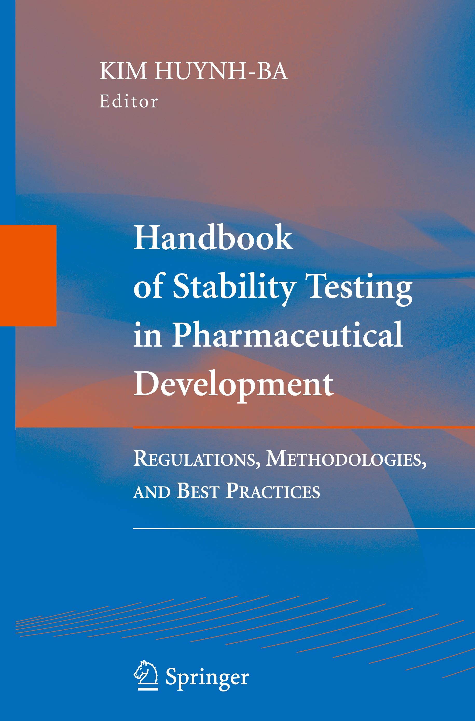 Handbook of Stability Testing in Pharmaceutical Development