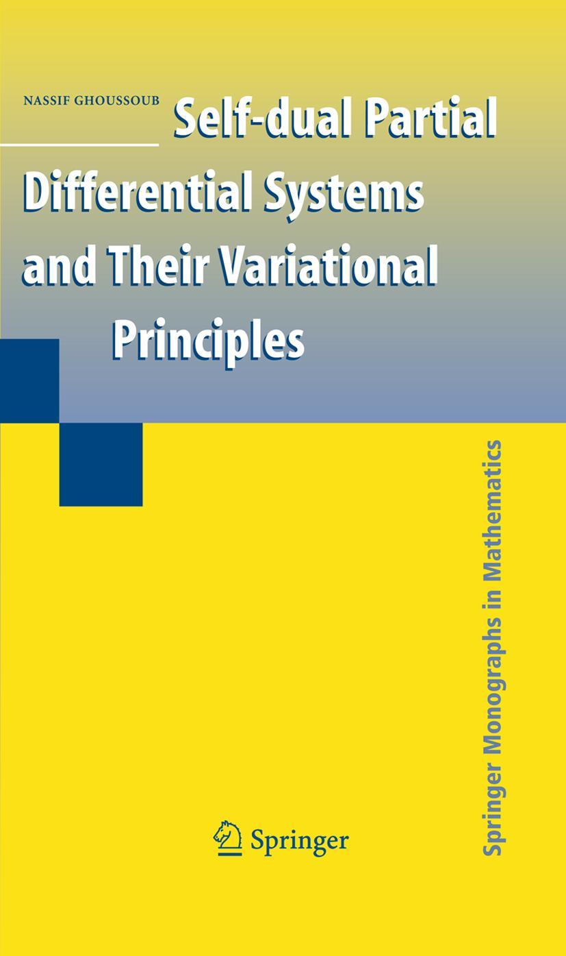 Self-Dual Partial Differential Systems and Their Variational Principles