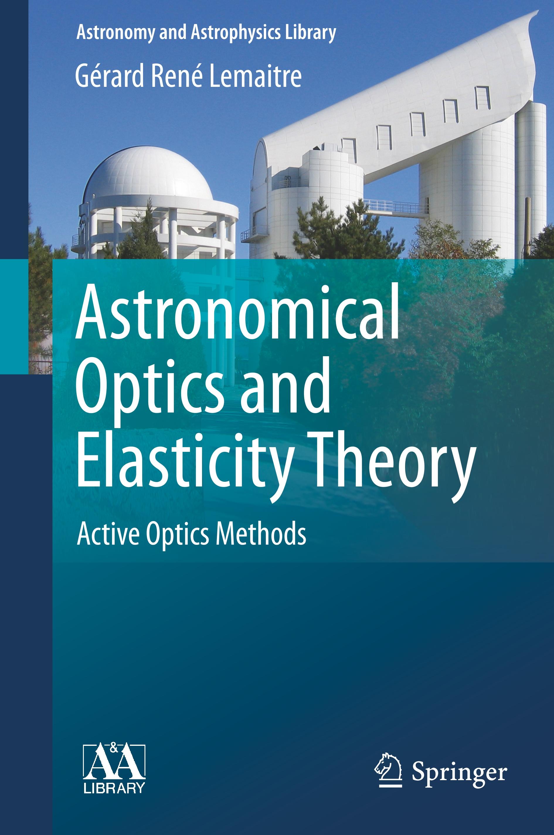 Astronomical Optics and Elasticity Theory