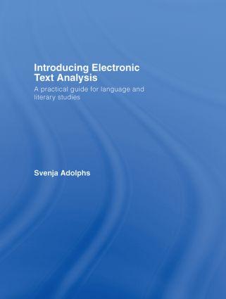 Introducing Electronic Text Analysis