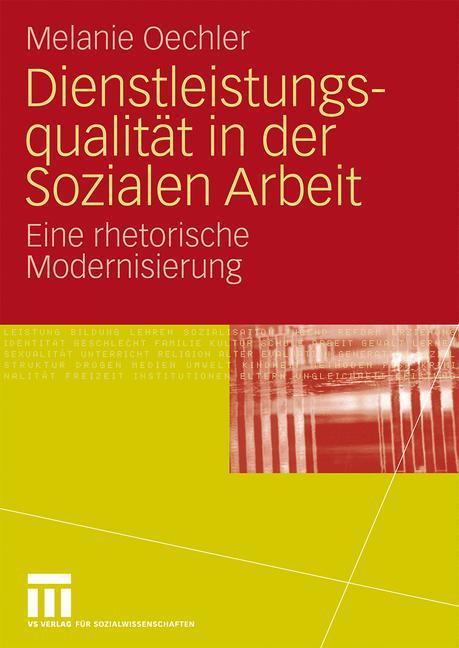 Dienstleistungsqualität in der Sozialen Arbeit