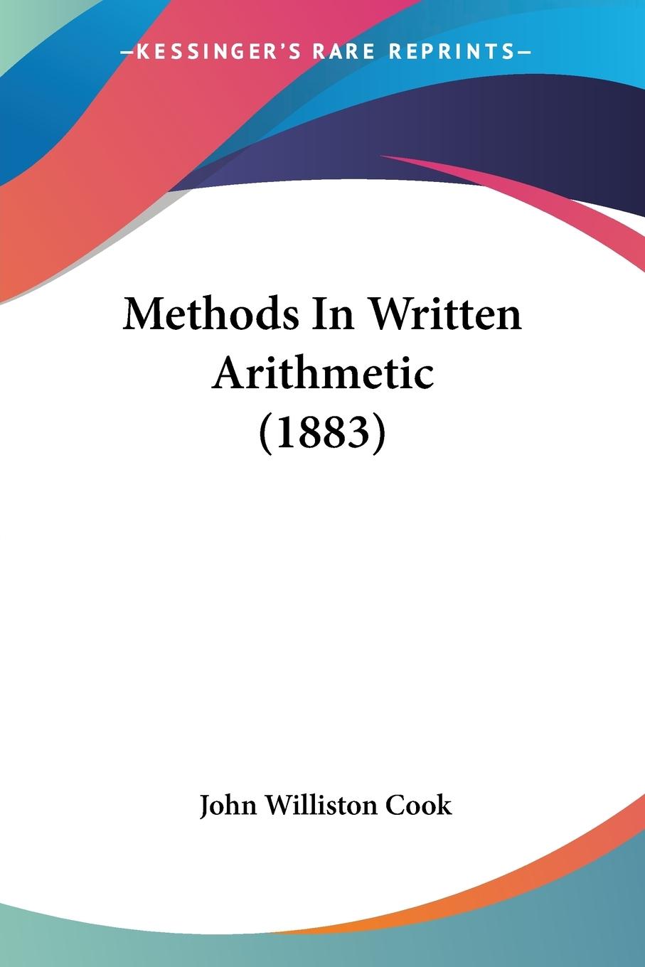 Methods In Written Arithmetic (1883)