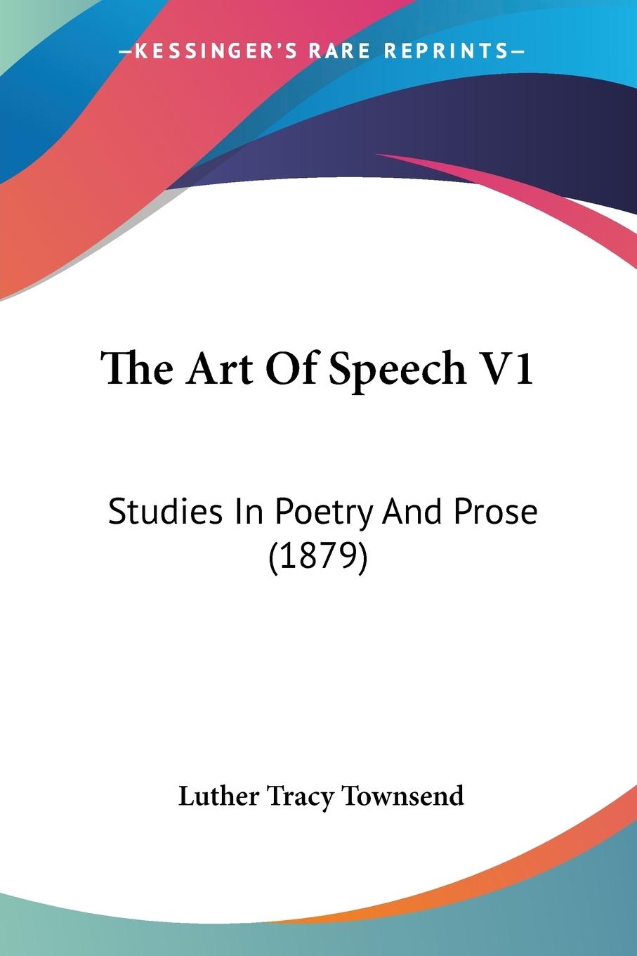 The Art Of Speech V1