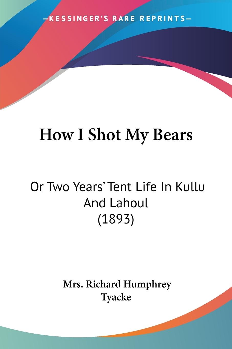 How I Shot My Bears