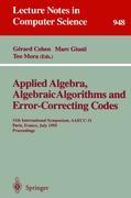 Applied Algebra, Algebraic Algorithms and Error-Correcting Codes