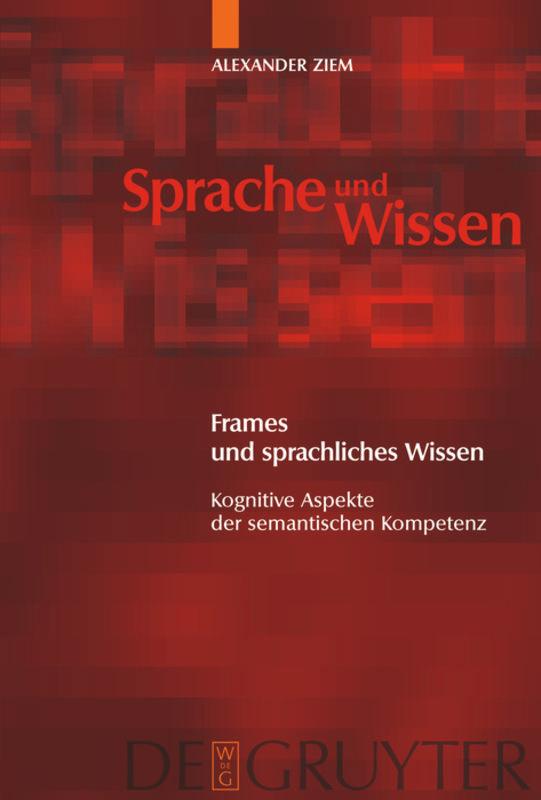 Frames und sprachliches Wissen