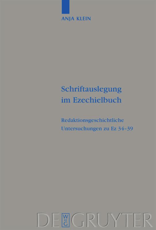 Schriftauslegung im Ezechielbuch