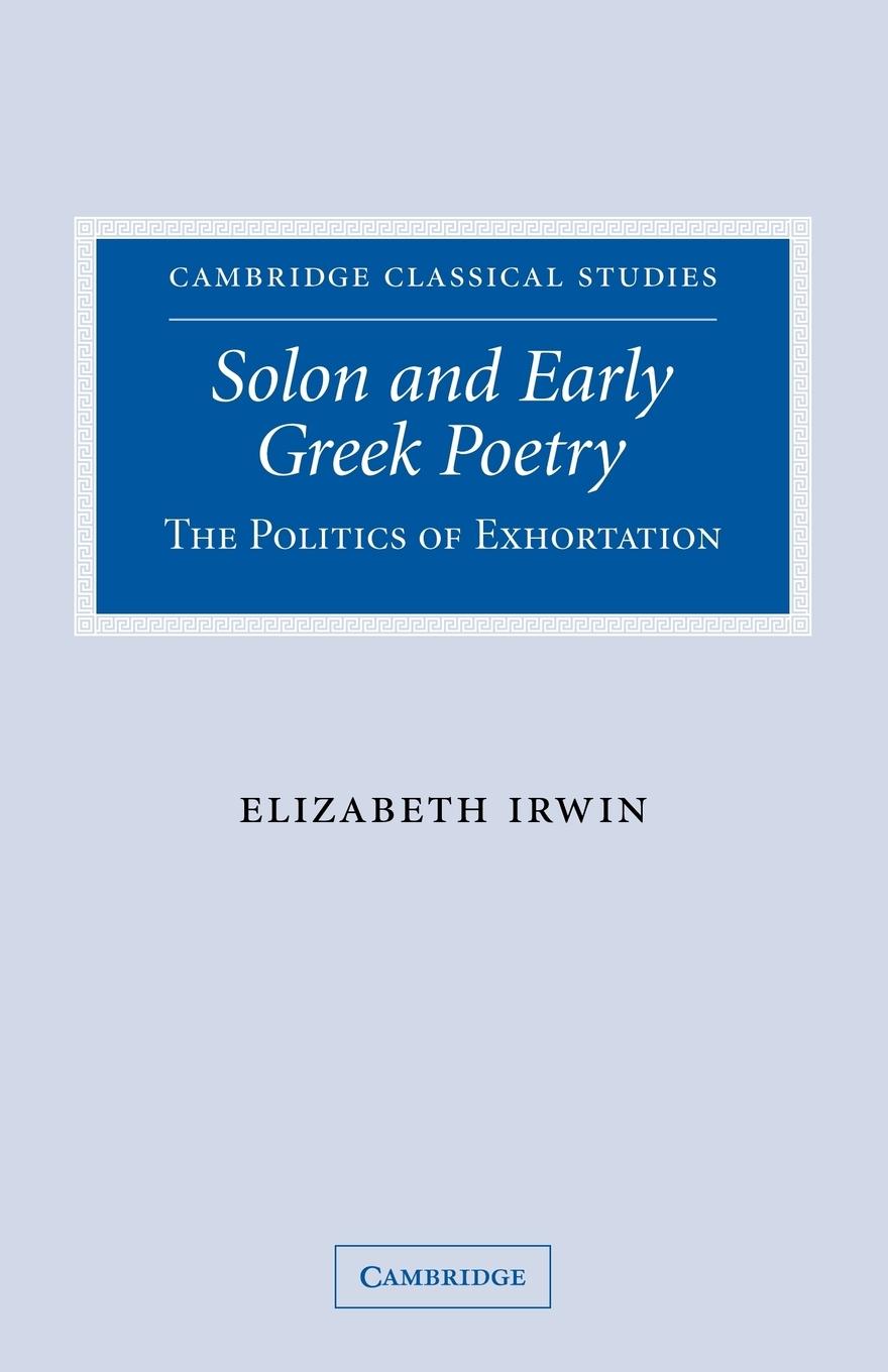 Solon and Early Greek Poetry