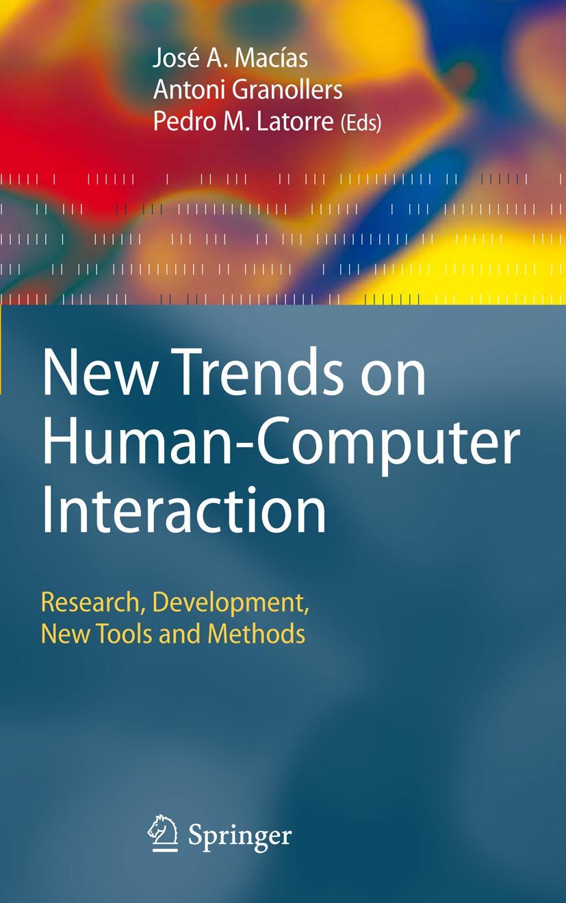 New Trends on Human-Computer Interaction