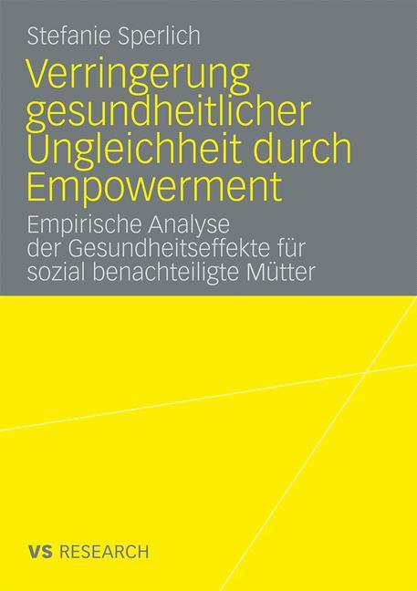 Verringerung gesundheitlicher Ungleichheit durch Empowerment