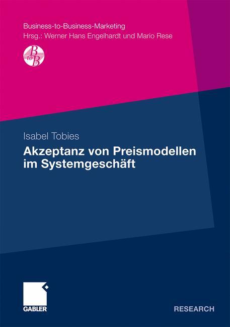 Akzeptanz von Preismodellen im Systemgeschäft