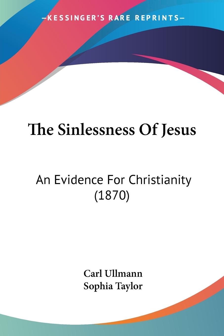 The Sinlessness Of Jesus