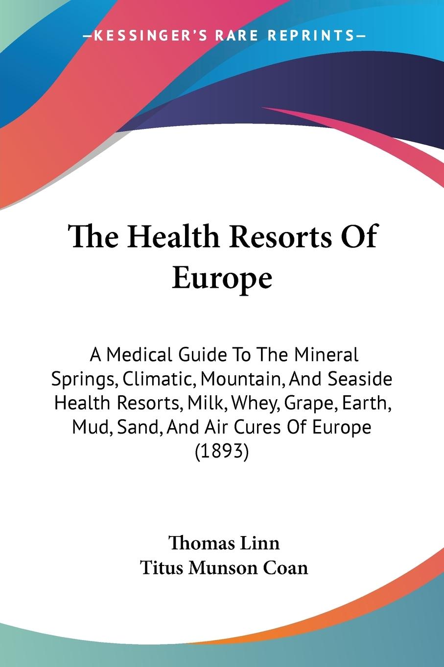 The Health Resorts Of Europe