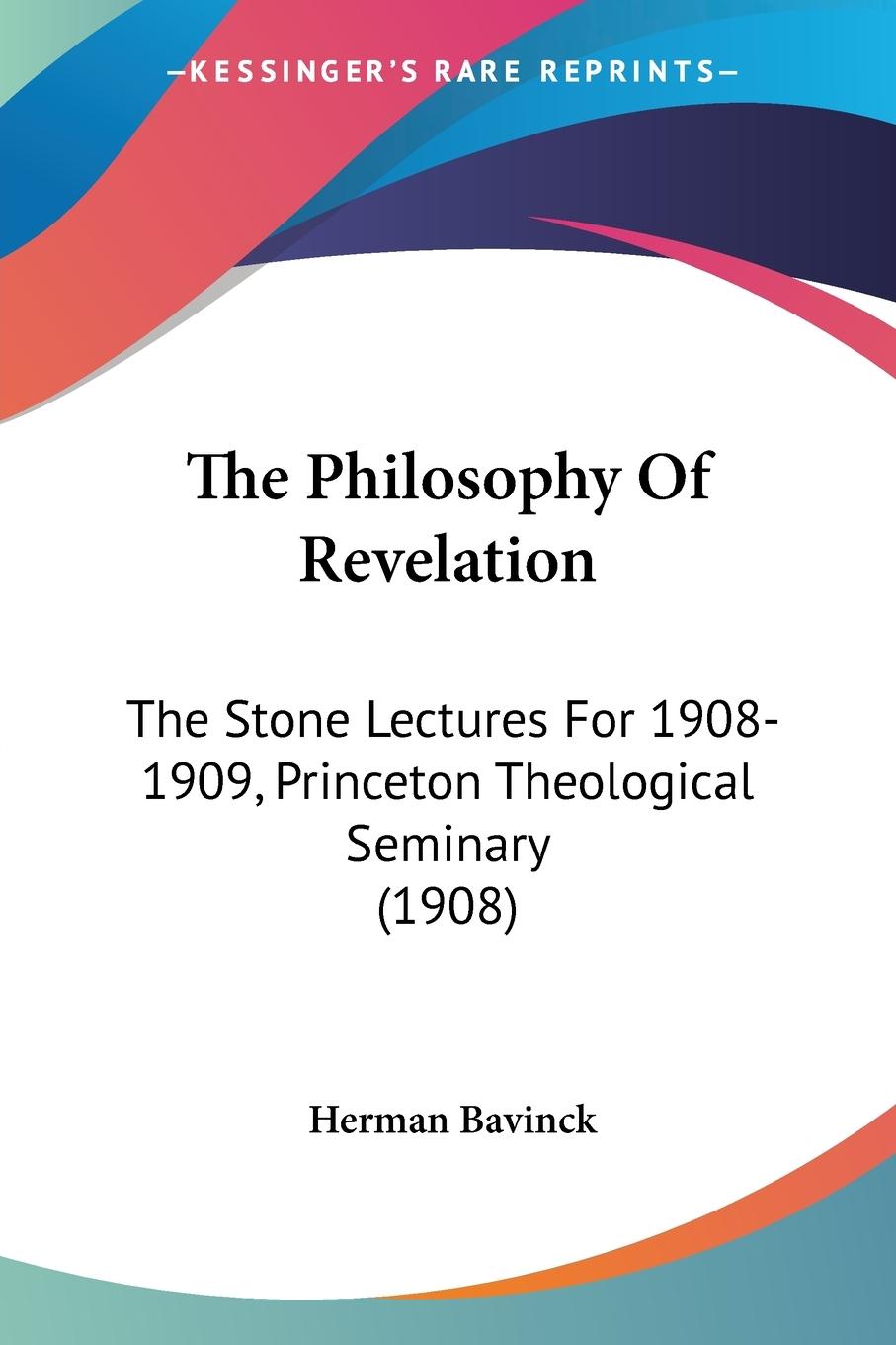 The Philosophy Of Revelation