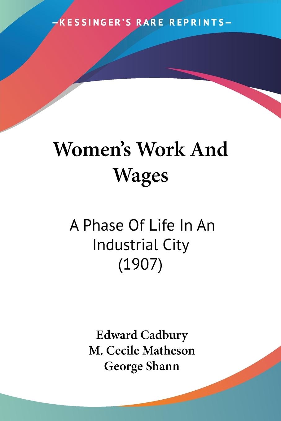 Women's Work And Wages