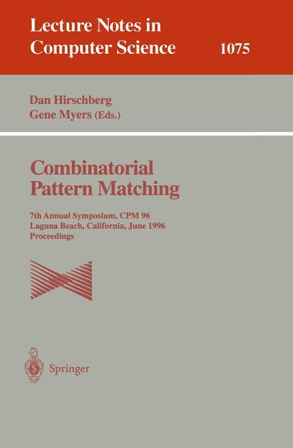 Combinatorial Pattern Matching