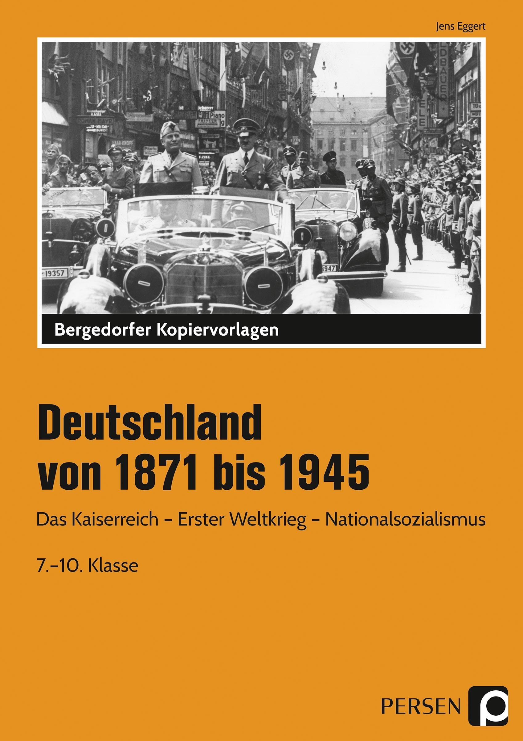 Deutschland von 1871 bis 1945