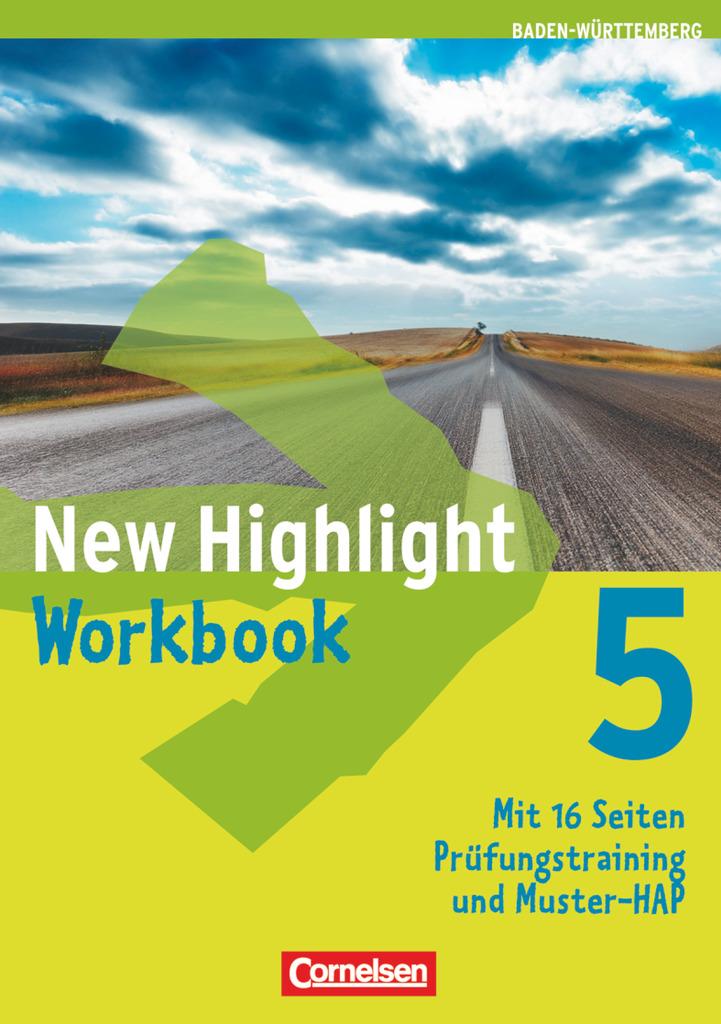 New Highlight  5: 9. Schuljahr. Workbook Baden-Württemberg