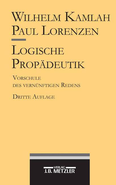 Logische Propädeutik