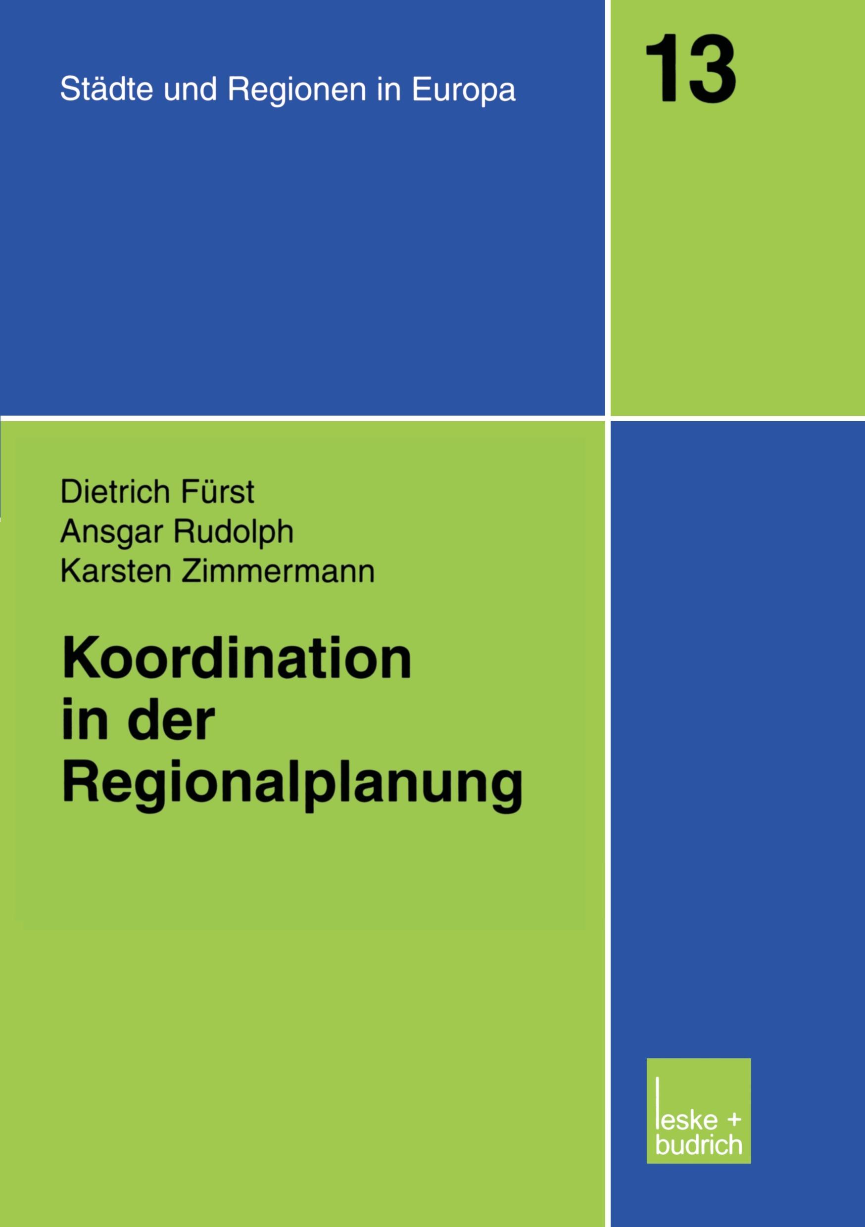 Koordination in der Regionalplanung